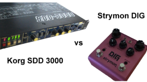 Korg SDD 3000 vs Strymon DIG