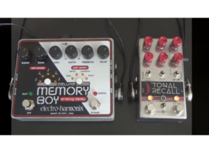 Chase Bliss Audio Tonal Recall RKM vs. EHX Deluxe Memory Boy 