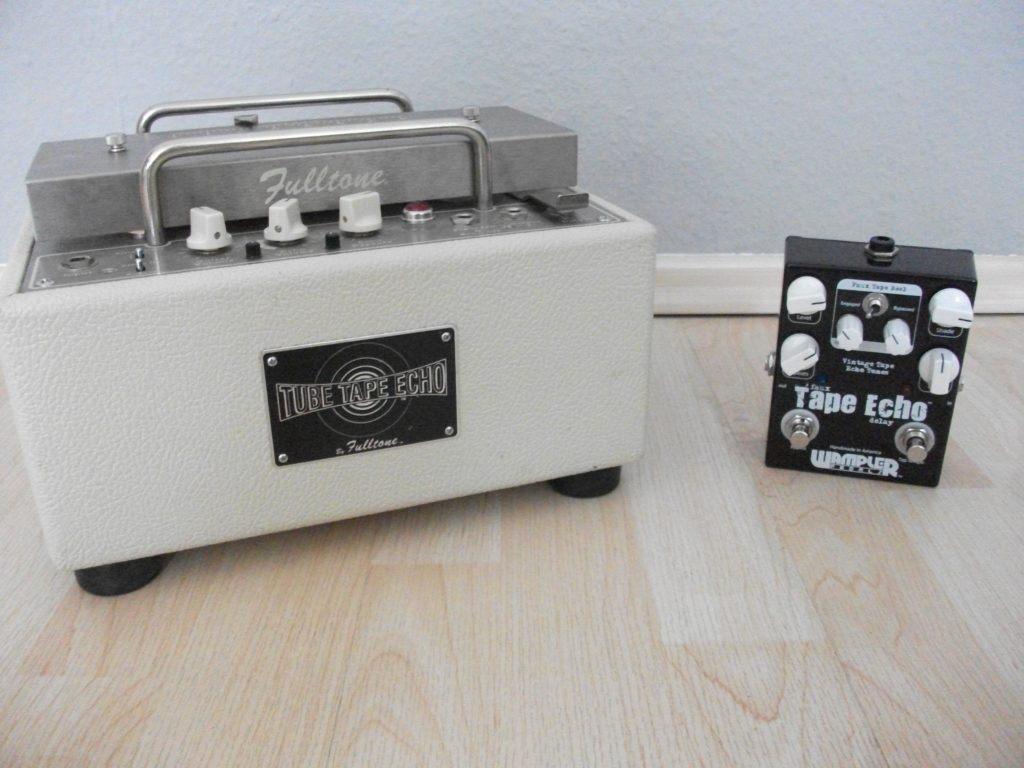 Wampler Faux Tape Echo vs Fulltone TTE
