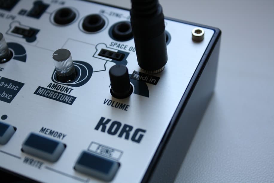 Korg Volca Midi in Mod4