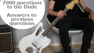 7000 questions to the dude