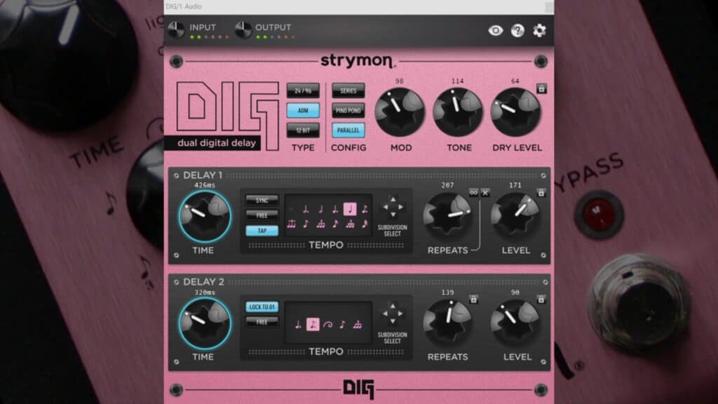Strymon DIG plugin